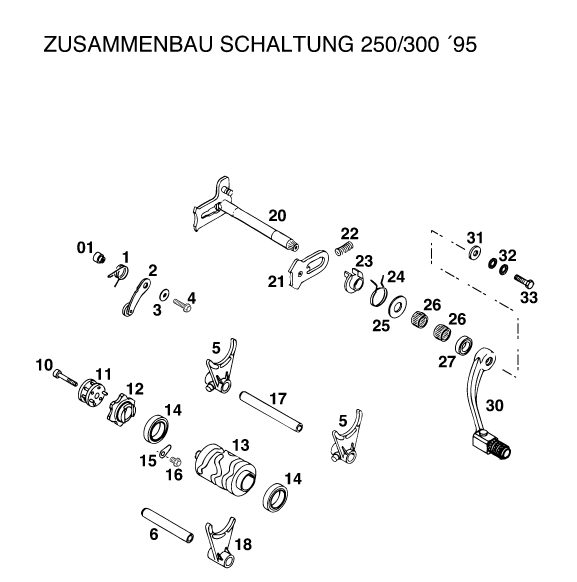 Náhled schématu SHIFTING MECHANISM