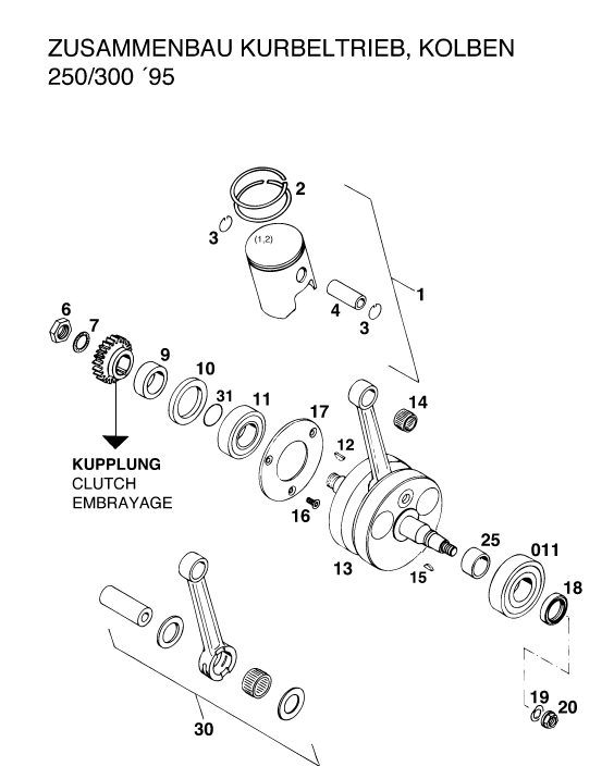 Náhled schématu CRANKSHAFT, PISTON