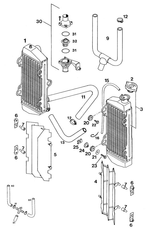 Náhled schématu COOLING SYSTEM
