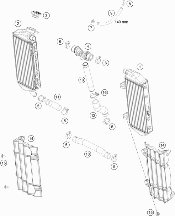 Náhled schématu COOLING SYSTEM