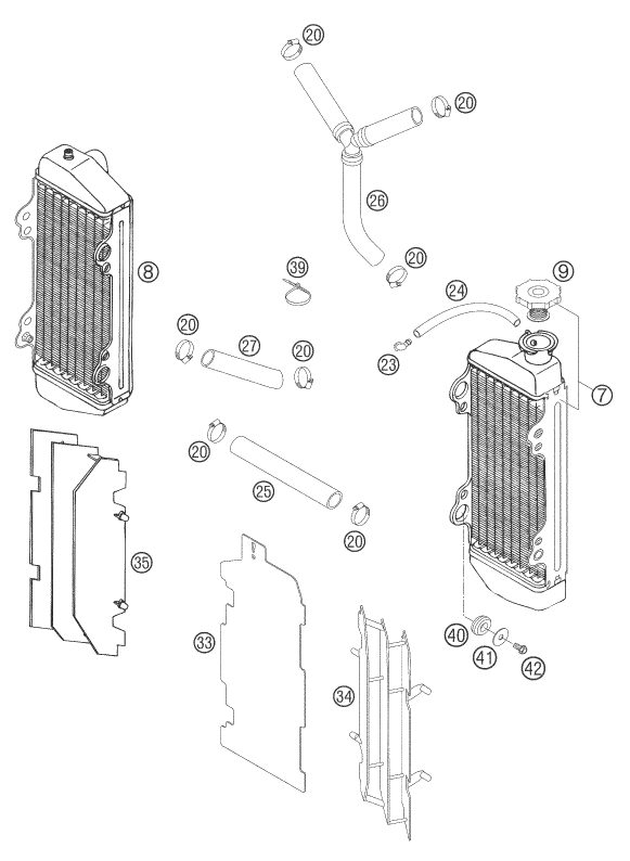 Náhled schématu COOLING SYSTEM