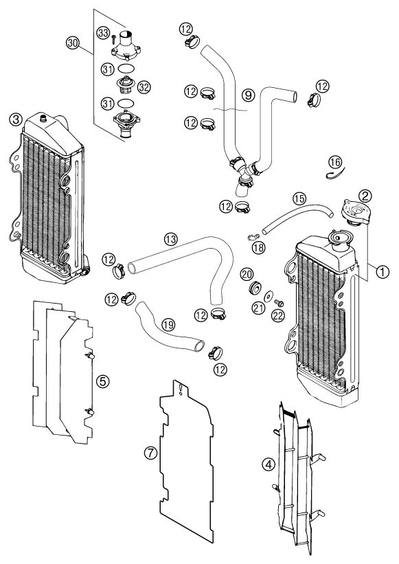 Náhled schématu COOLING SYSTEM