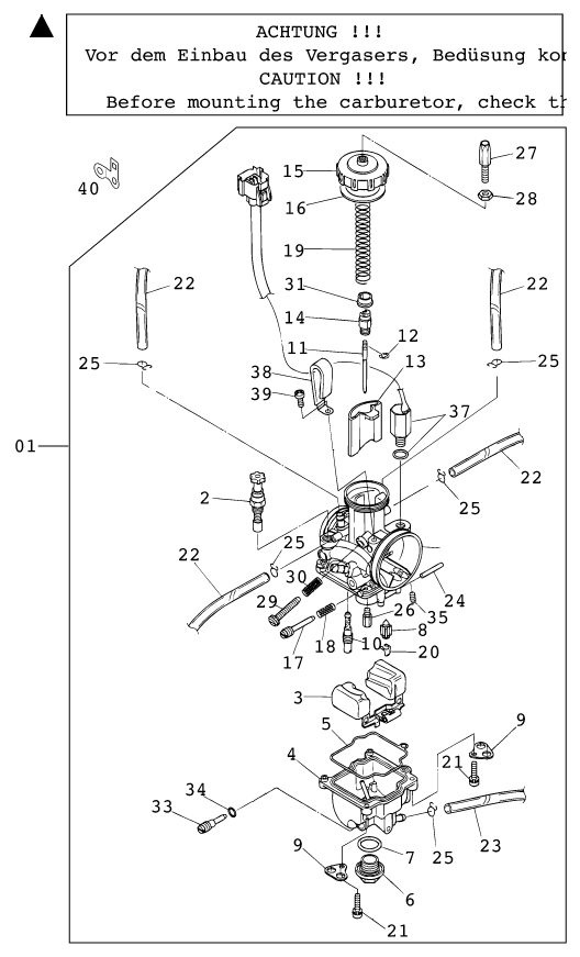 Náhled schématu CARBURETOR