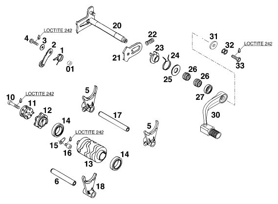 Náhled schématu SHIFTING MECHANISM