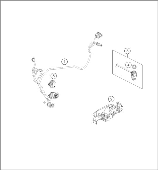 Náhled schématu WIRING HARNESS