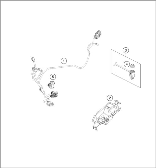 Náhled schématu WIRING HARNESS