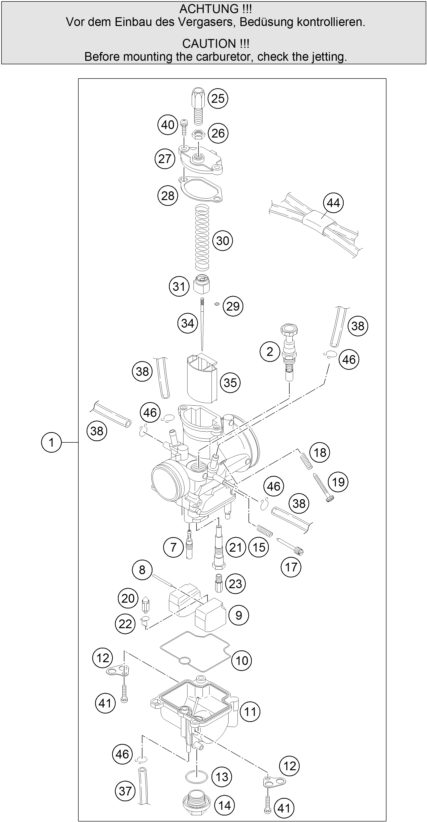 Náhled schématu CARBURETOR