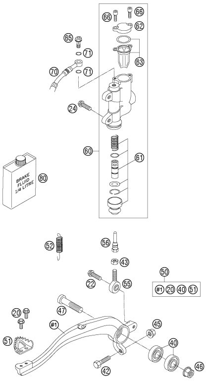 Náhled schématu REAR BRAKE CONTROL