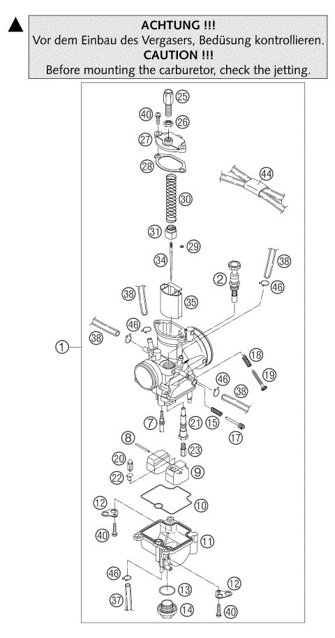 Náhled schématu CARBURETOR