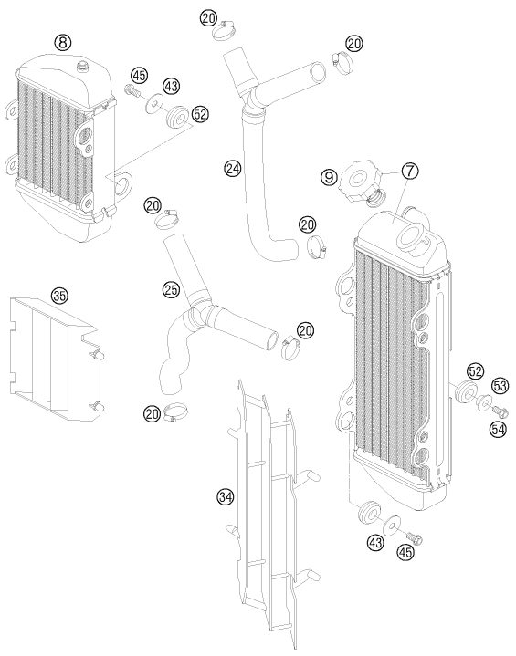 Náhled schématu COOLING SYSTEM