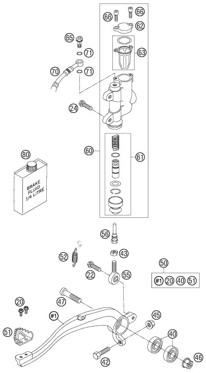 Náhled schématu REAR BRAKE CONTROL