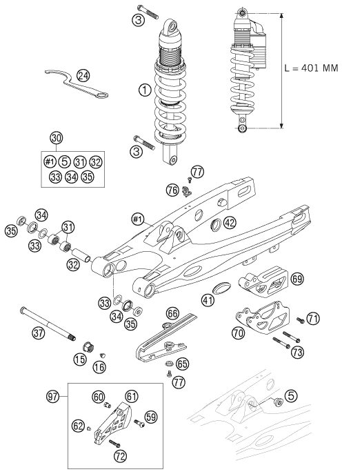 Náhled schématu SWING ARM