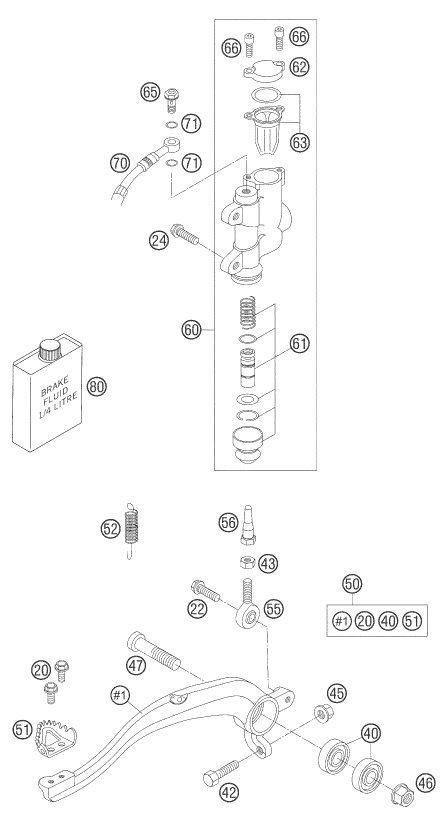 Náhled schématu REAR BRAKE CONTROL