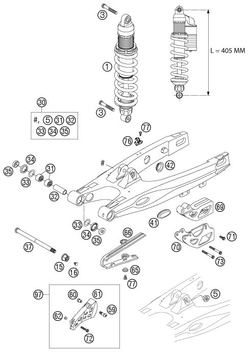 Náhled schématu SWING ARM