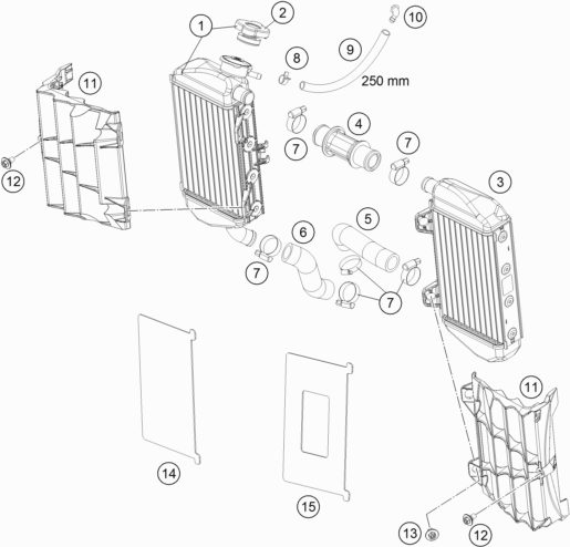 Náhled schématu COOLING SYSTEM
