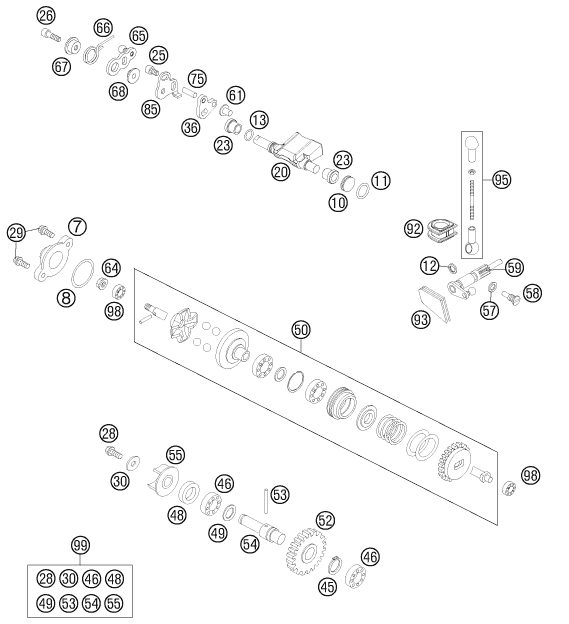 Náhled schématu EXHAUST CONTROL