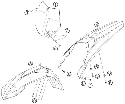 Náhled schématu MASK, FENDERS