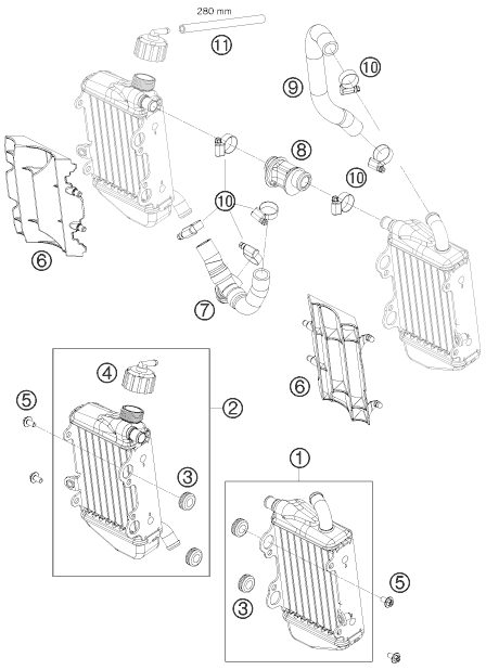 Náhled schématu COOLING SYSTEM