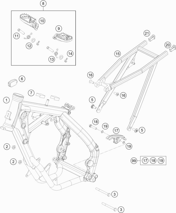 Náhled schématu FRAME