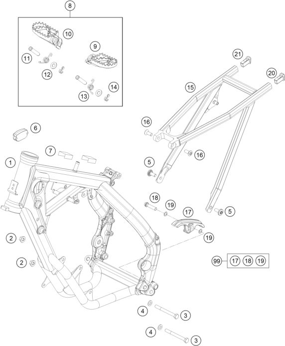 Náhled schématu FRAME