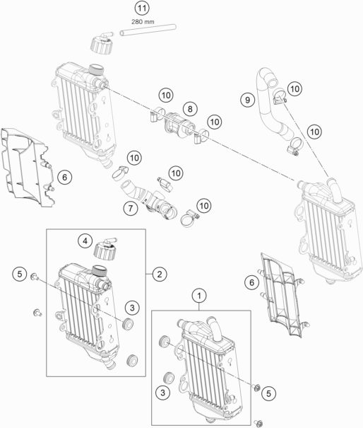 Náhled schématu COOLING SYSTEM