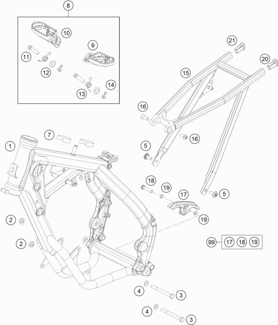 Náhled schématu FRAME