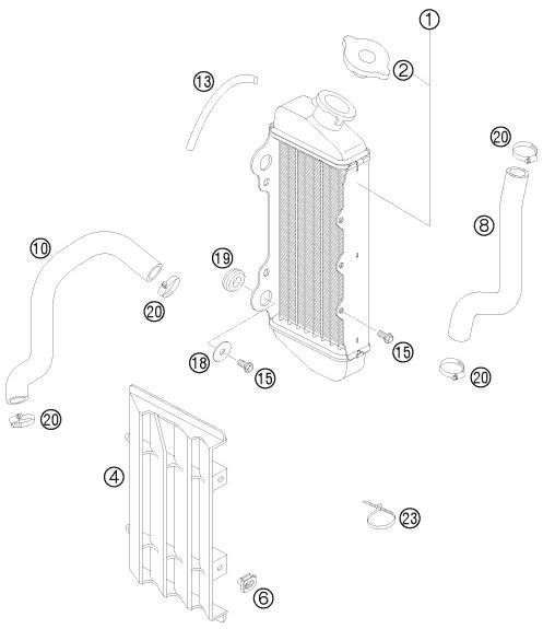 Náhled schématu COOLING SYSTEM