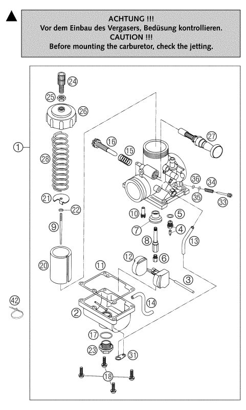 Náhled schématu CARBURETOR