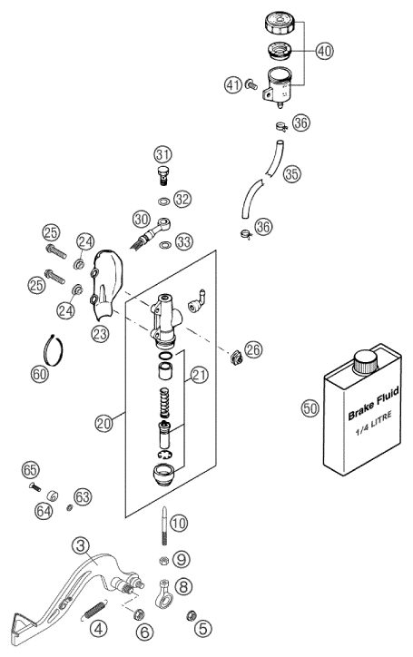 Náhled schématu REAR BRAKE CONTROL