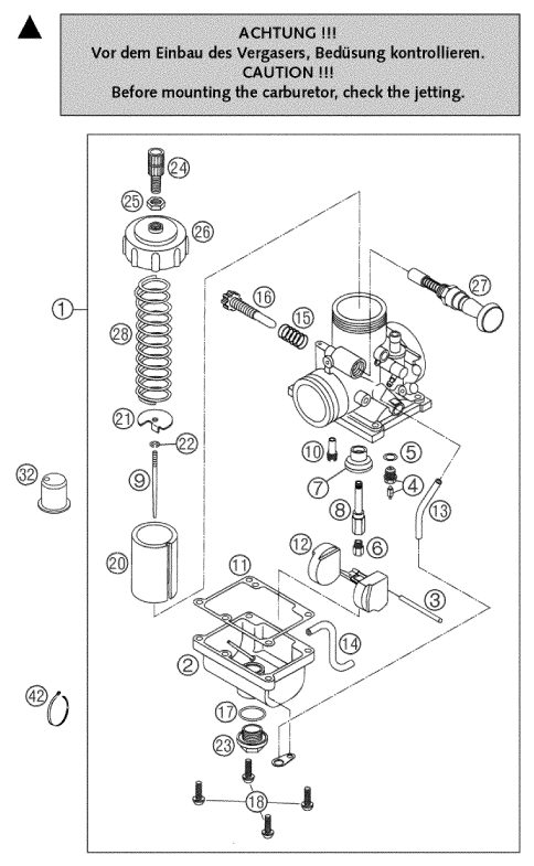 Náhled schématu CARBURETOR