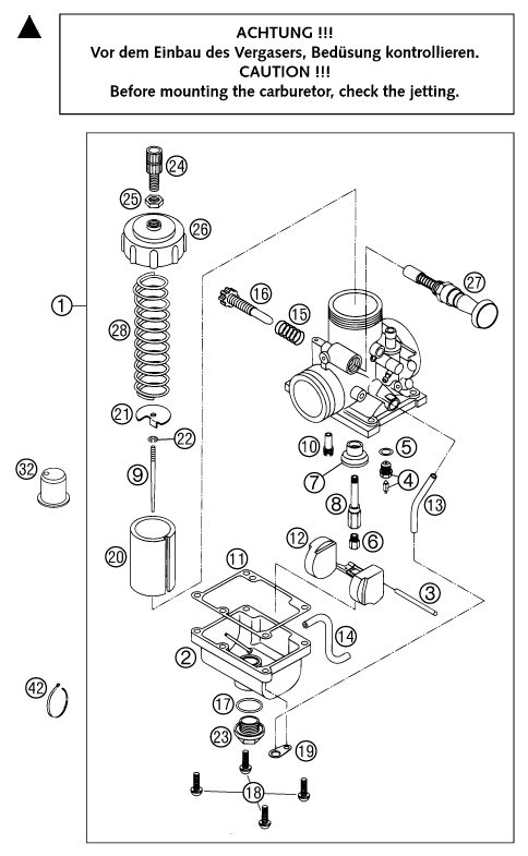 Náhled schématu CARBURETOR