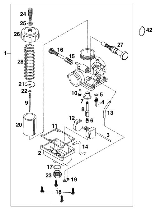 Náhled schématu CARBURETOR