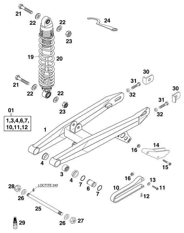 Náhled schématu SWING ARM