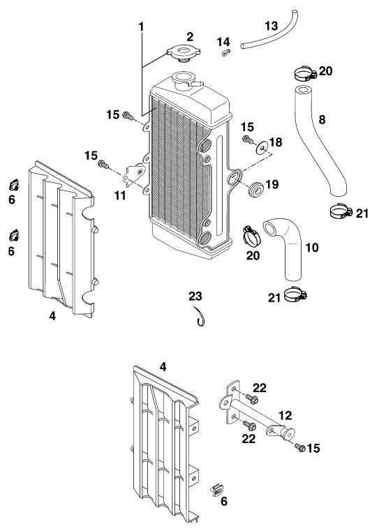 Náhled schématu COOLING SYSTEM