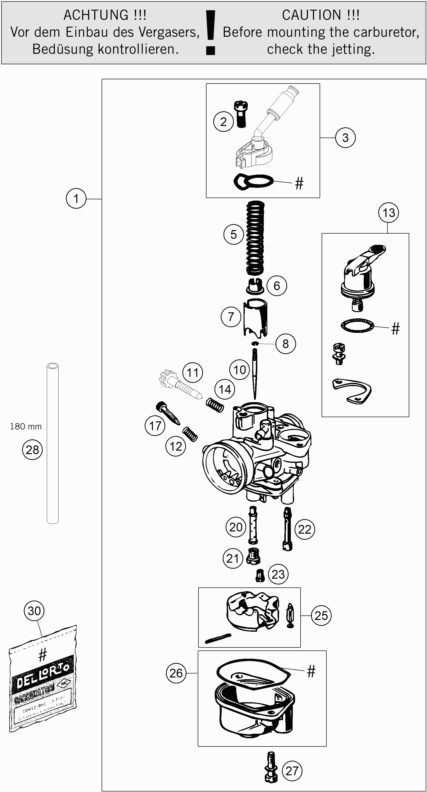 Náhled schématu CARBURETOR