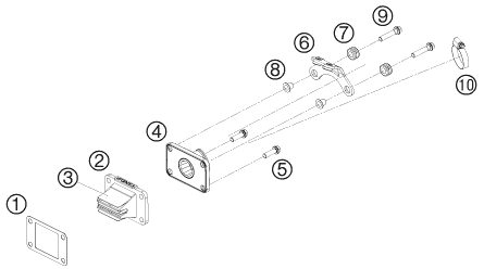 Náhled schématu REED VALVE CASE