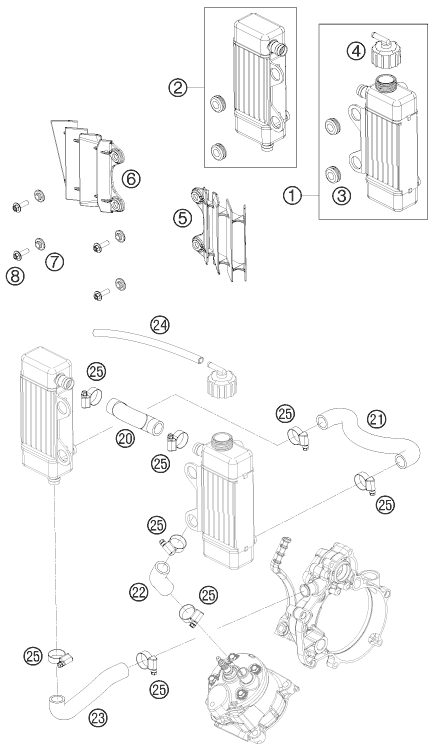 Náhled schématu COOLING SYSTEM