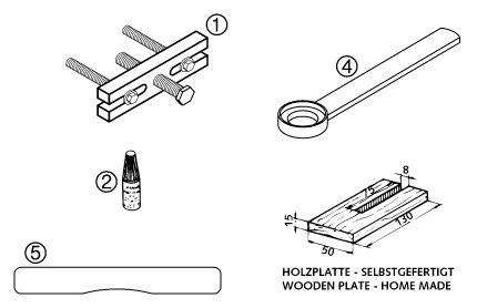 Náhled schématu Special tools (engine)