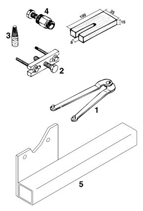 Náhled schématu Special tools (engine)