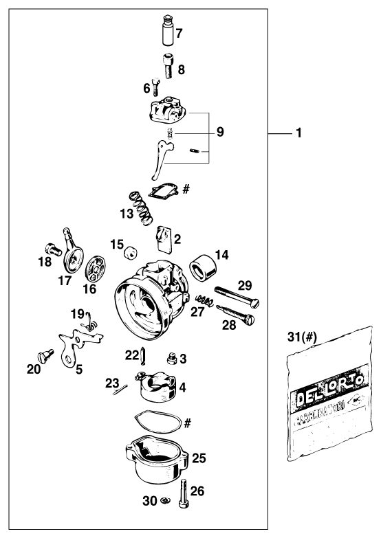 Náhled schématu CARBURETOR