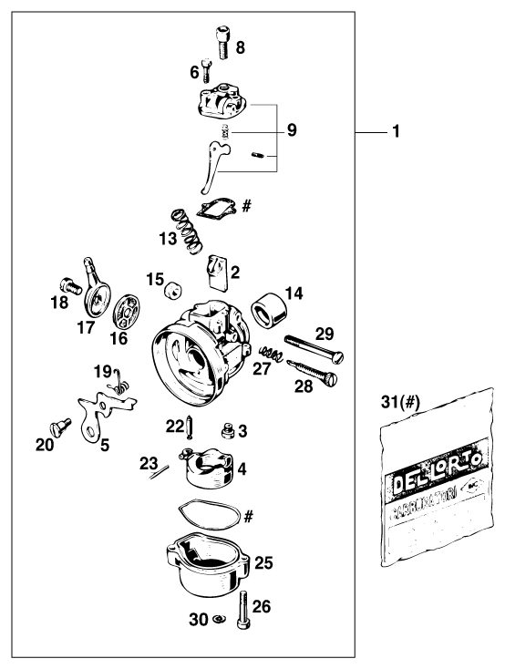 Náhled schématu CARBURETOR