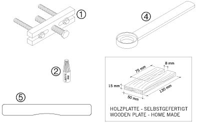 Náhled schématu Special tools (engine)