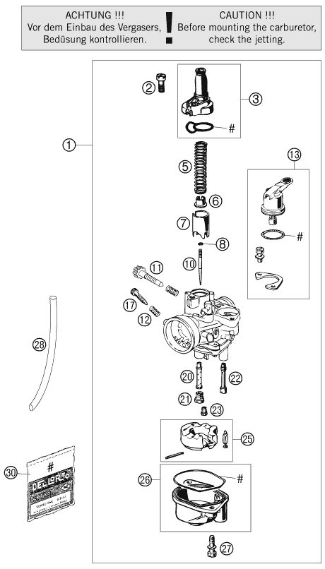 Náhled schématu CARBURETOR