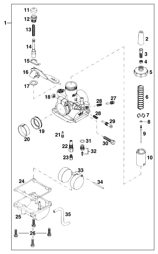 Náhled schématu CARBURETOR