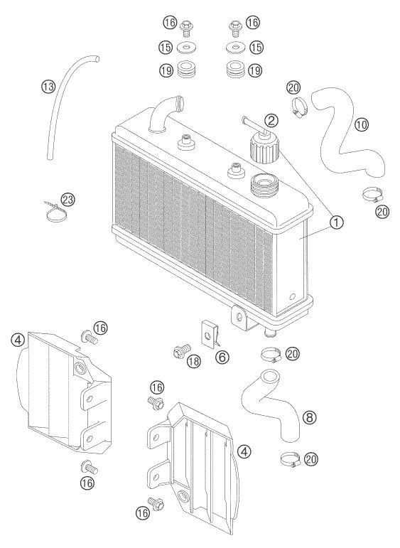 Náhled schématu COOLING SYSTEM