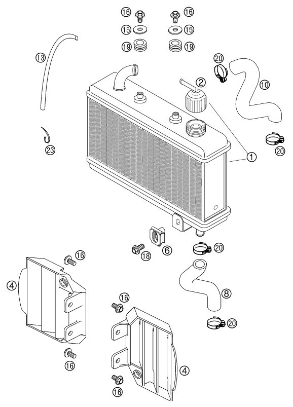 Náhled schématu COOLING SYSTEM