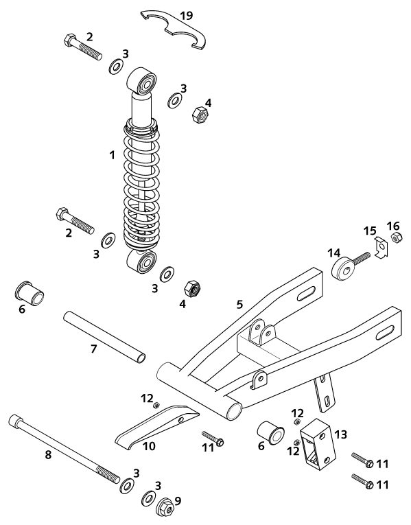 Náhled schématu SHOCK ABSORBER