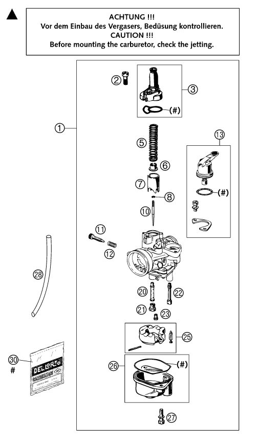 Náhled schématu CARBURETOR