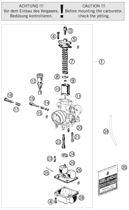Náhled schématu CARBURETOR