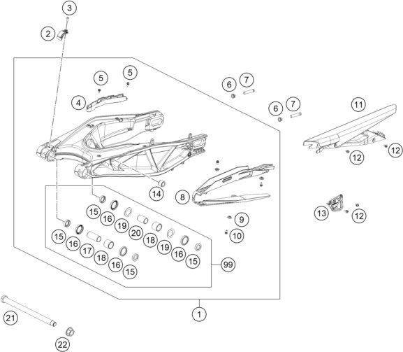 Náhled schématu SWING ARM